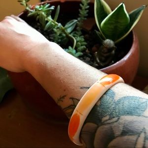 Vintage acrylic bracelet